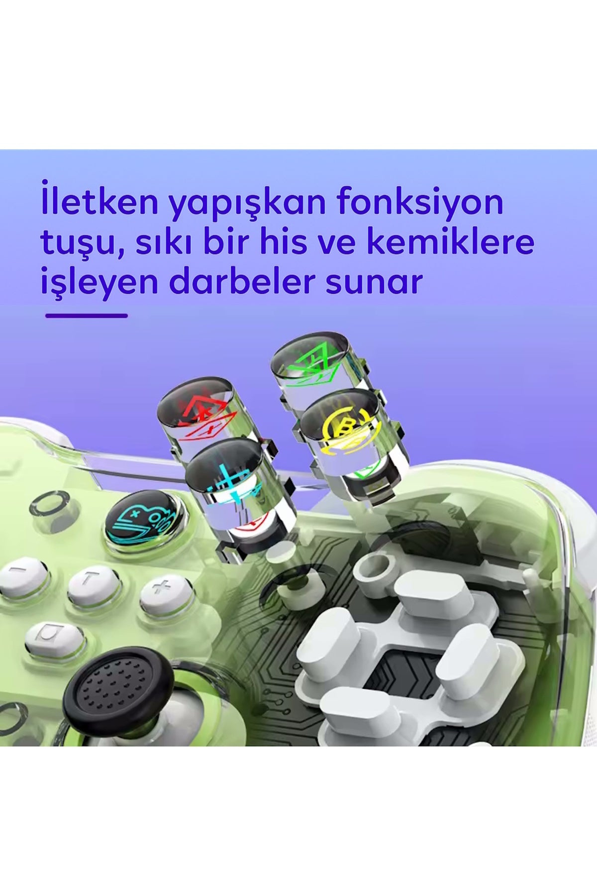 Yues PS5 Joystick Dualsense Gamepad Analog Koruyucu (PS5/SP4/Xbox One Uyumlu) N1112