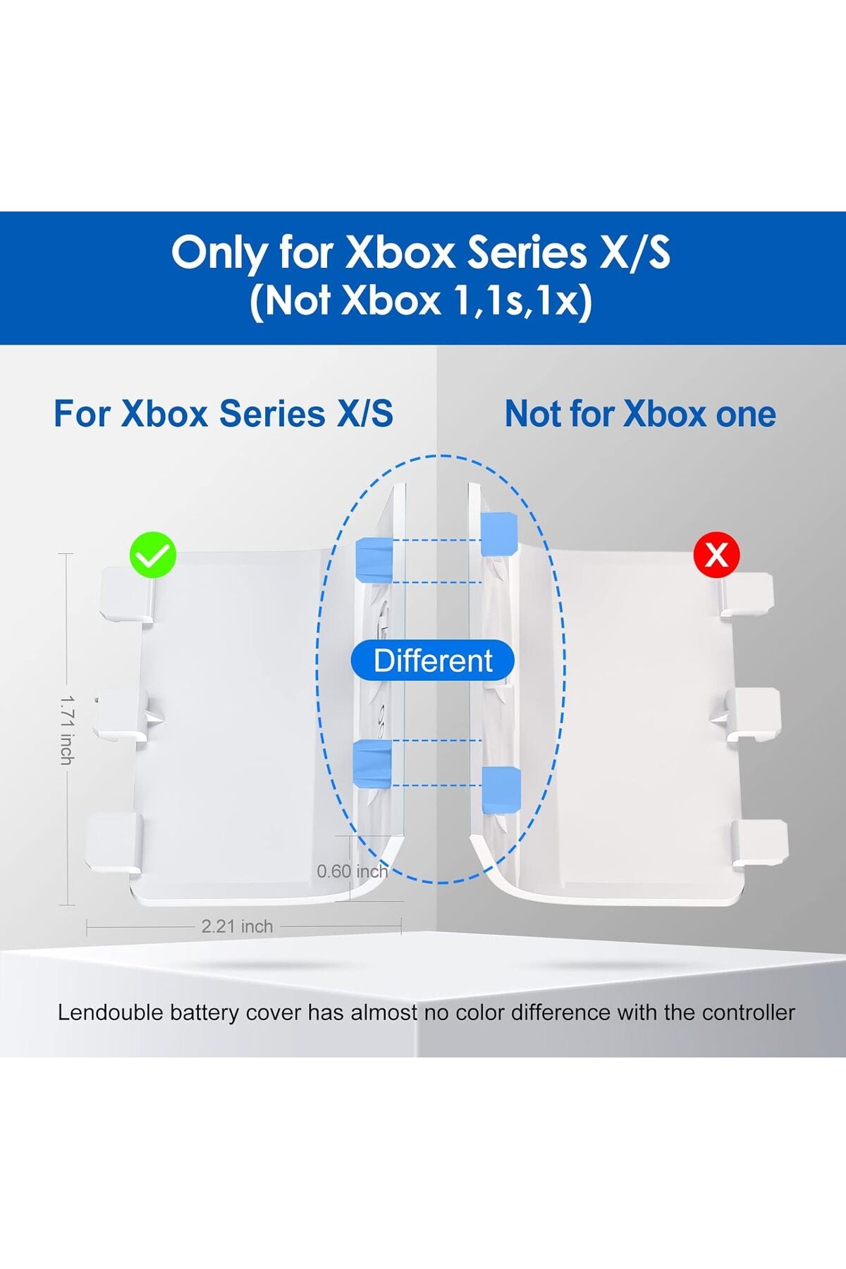 Xbox One/one S/one X Oyun Kolu Yedek Pil Kapağı Xbox One/b
