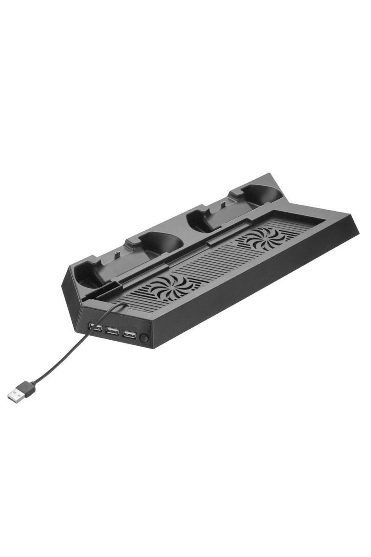Ps4 Fat-ps4 Slim-ps4 Pro Joystick Kol Şarjlı Multifonksiyonel Fanlı Dikey Stand