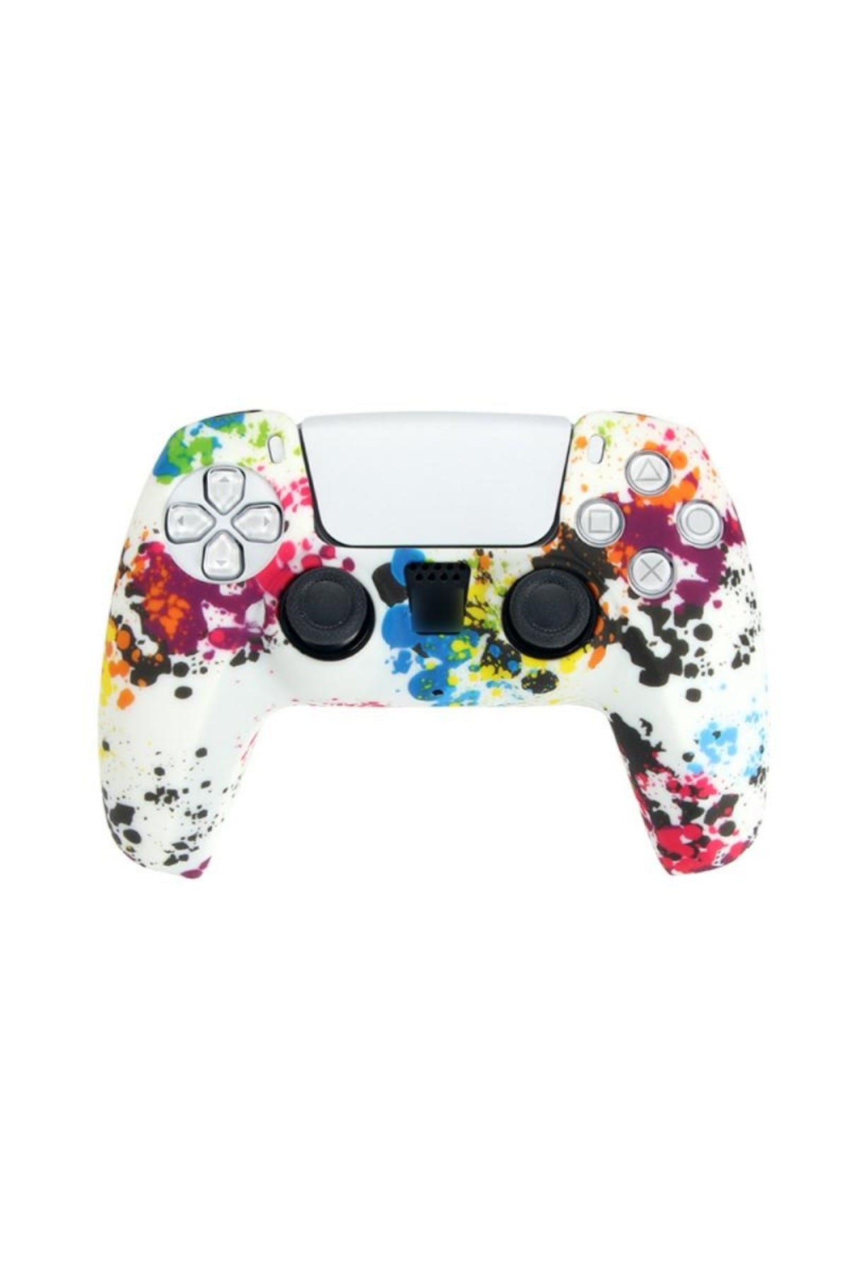 Ps5 Controller Gökkuşağı Seri Koruyucu Silikon Kılıf Model-1