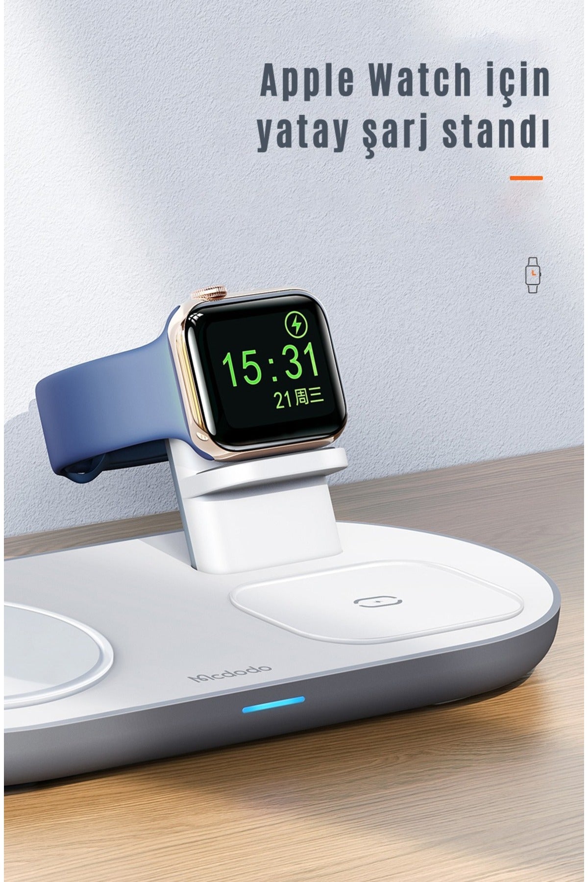 Apple Watch Iphone Kablosuz Şarj Kiti