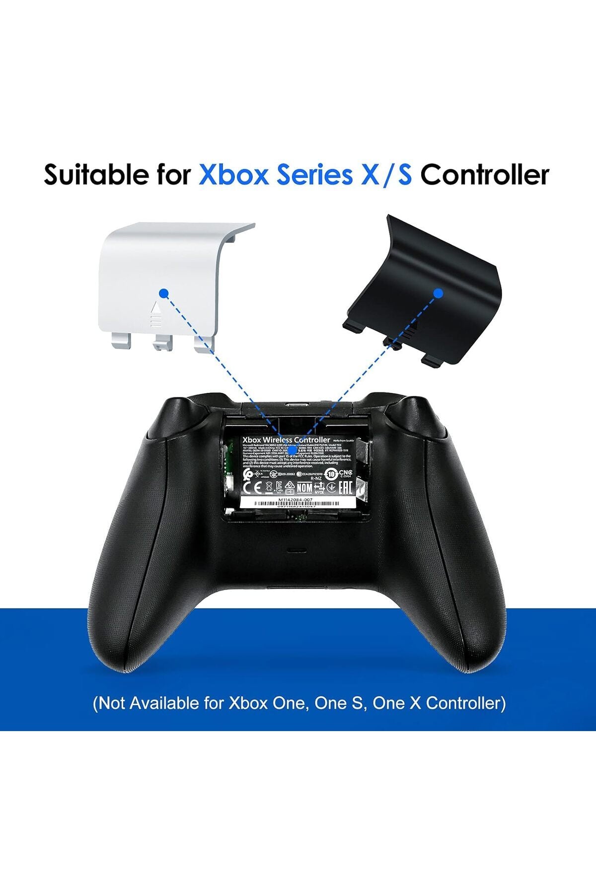 Xbox Series X/ Series S Oyun Kolu Yedek Pil Kapağı