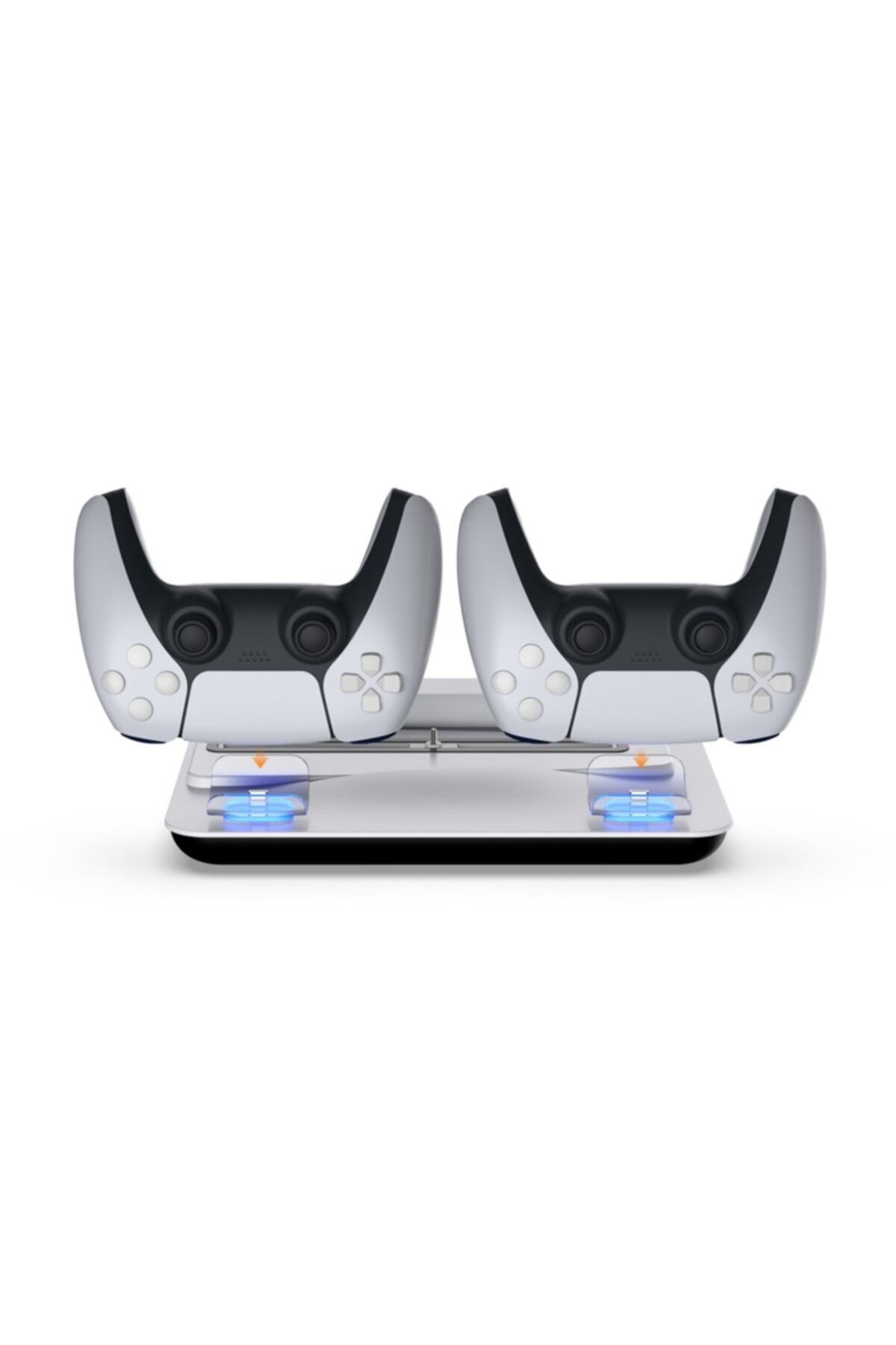 Dobe Tp5 05102 Ps5 Dijital Ps5 Disk Sürüm Uyumlu Şarj Stand Soğ