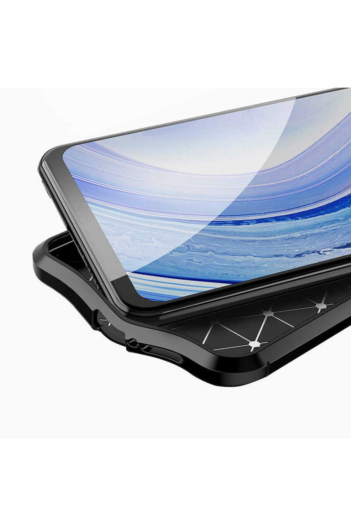 Xiaomi Mi 10 Lite Kılıf Niss Silikon Kılıf Siyah Kılıf