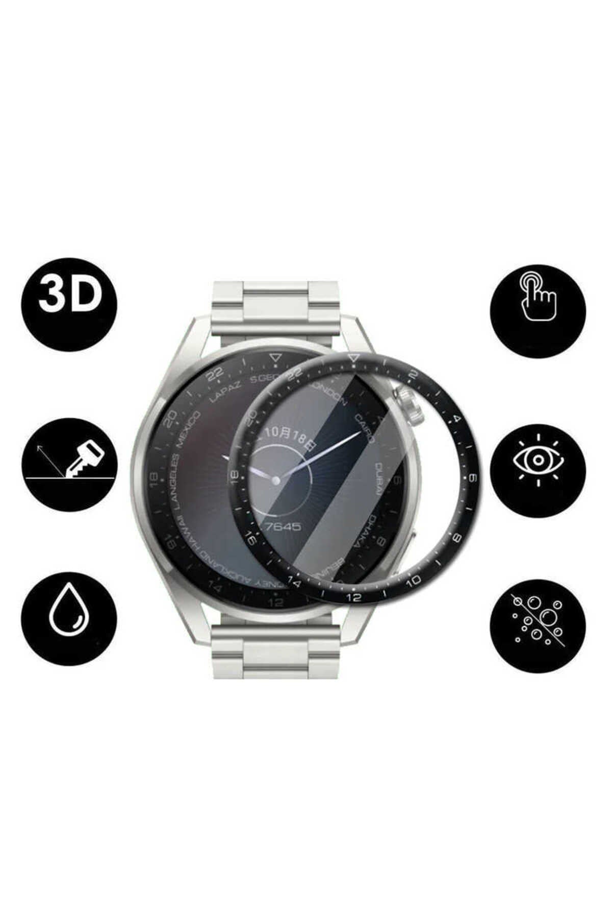 Huawei Watch 3 Pro Ppma Pet Saat Ekran Koruyucu