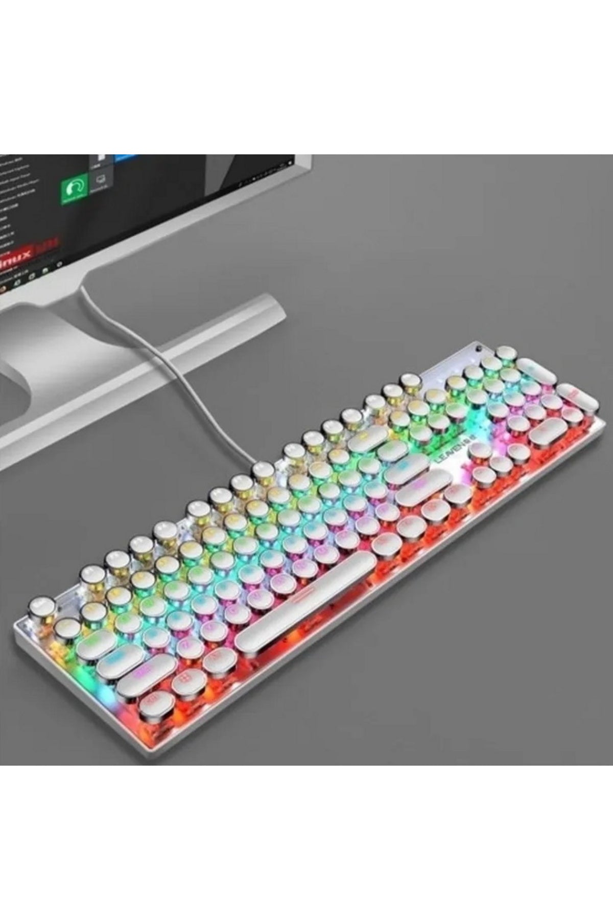 Rgb 104 Tuş Gamer Oyuncu Pc Mekanik Klavye