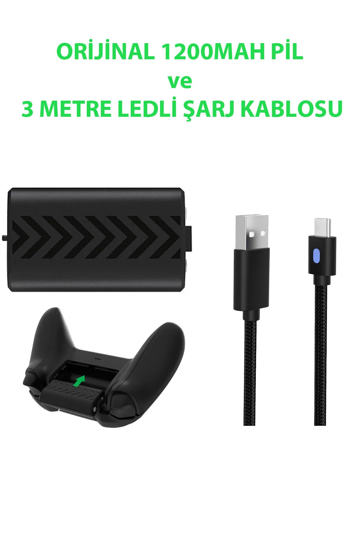 Dobe Xbox Series S/X 1200Mah Şarjlı Pil-Tyx-0634B