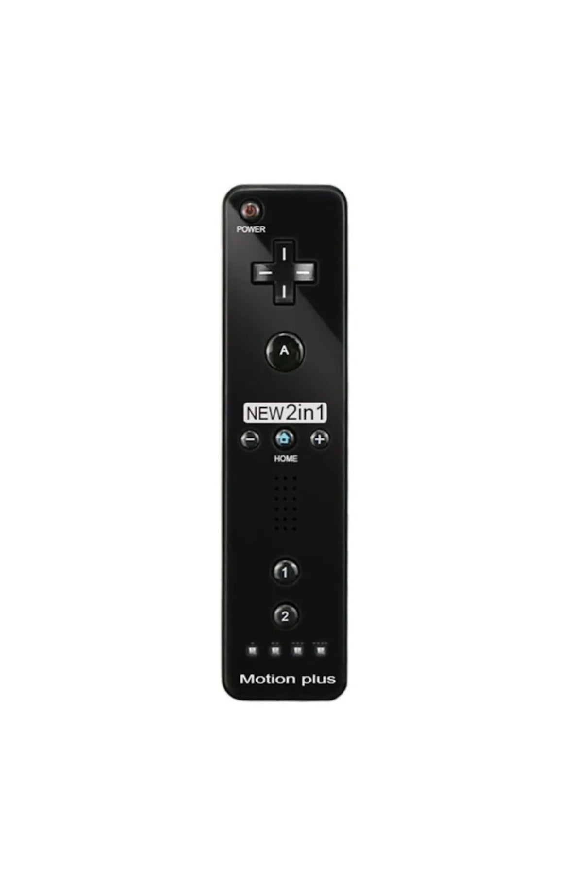 Nintendo Wii 2in1 Motion Plus Remote Kontroller + Nunchuk Kontroller Set Siyah