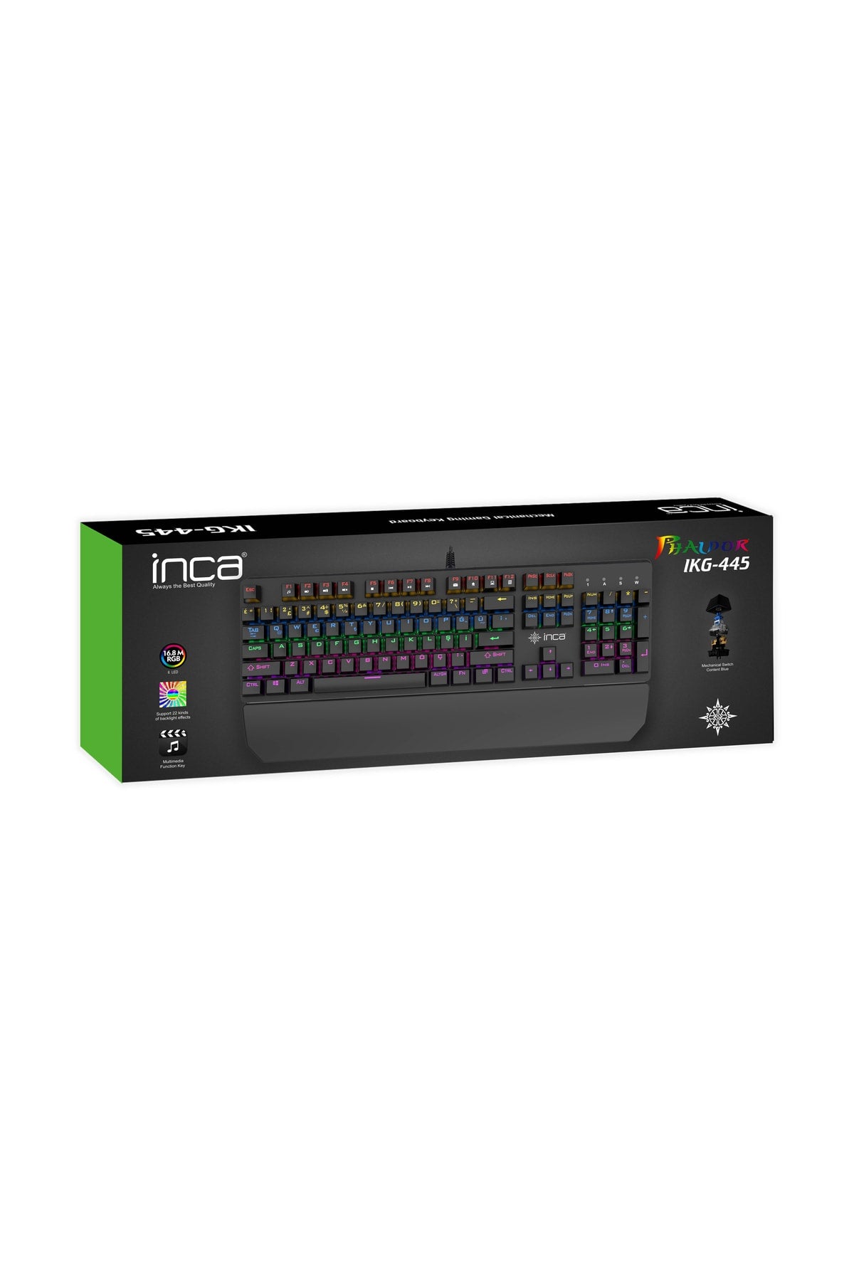 Phaldor Ikg-445 Rgb Mekanik Oyuncu Klavye