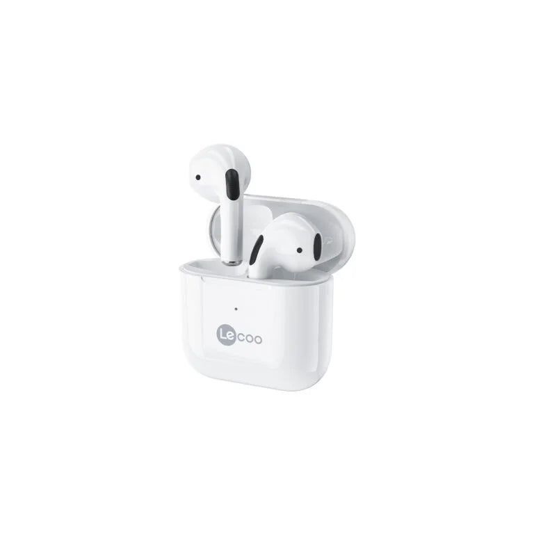 Lecoo EW310 Kablosuz Bluetooth 5.1 Stereo TWS Mikrofonlu Kompakt Kulak İçi Kulaklık Beyaz
