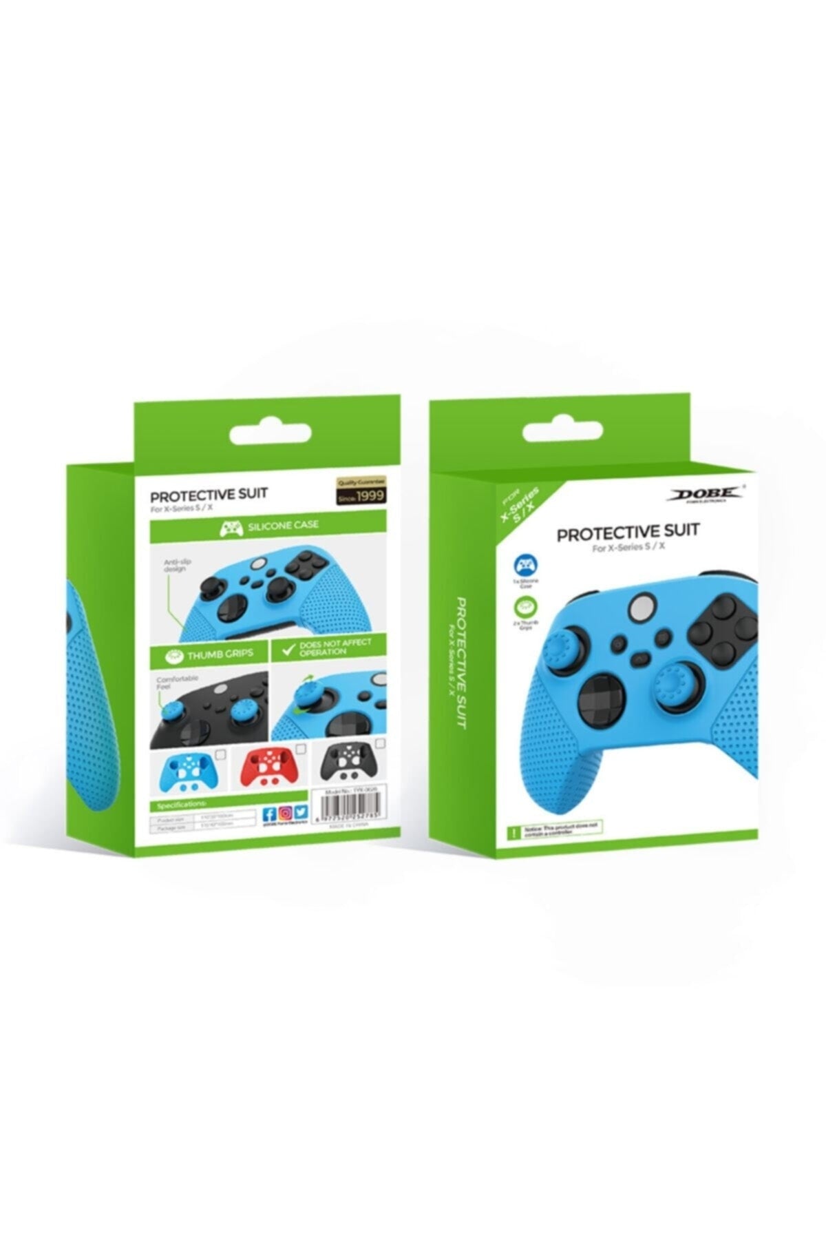 Xbox Series S/x Kollara Uyumlu Silikon Kılıf Ve 2 Analog Koruyucu Set