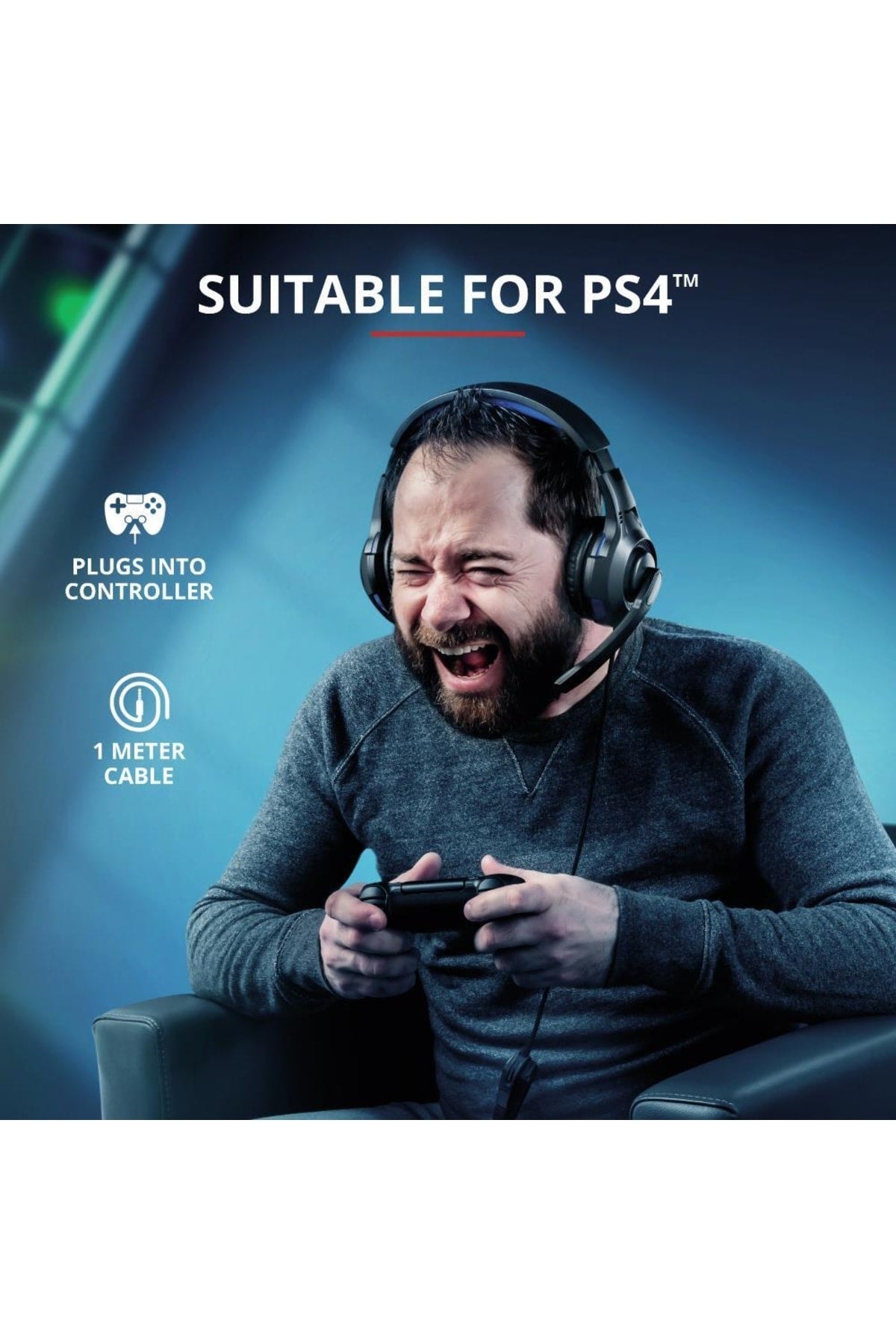 23250 Gxt 307b Ps4 Ravu Kulak Üstü Oyuncu Kulaklığı