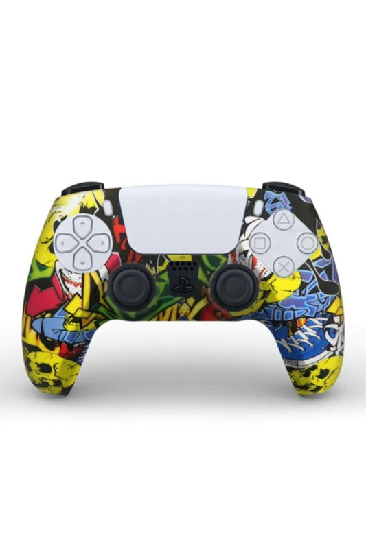 Desenli Seri Ps5 Joystick Kol Koruyucu Kılıf Uyumlu