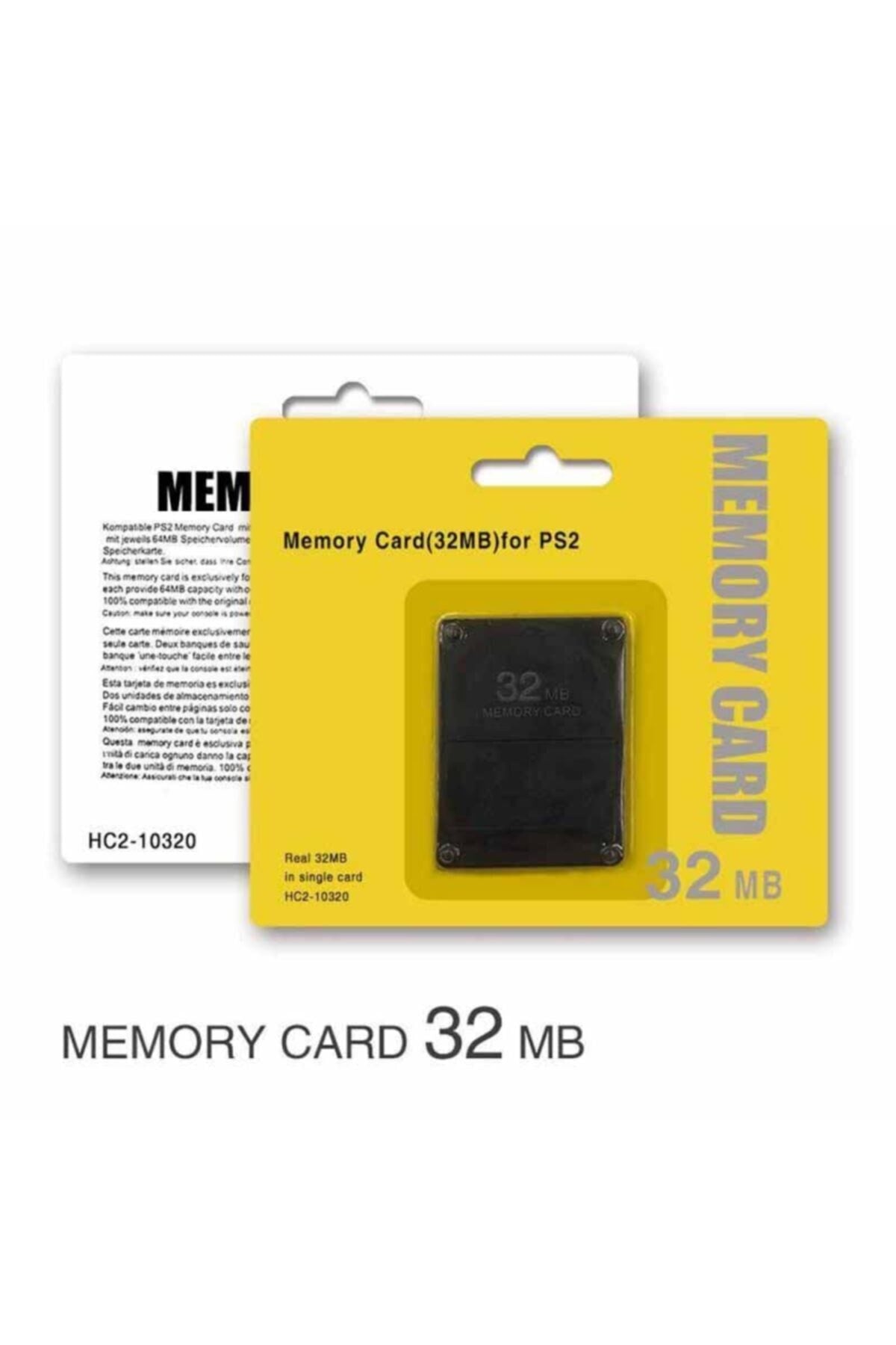 Ps2 Uyumlu 32 Mb Memory Card Hafıza Kartı Sony Playstation 2 32 Mb Hafıza Kartı