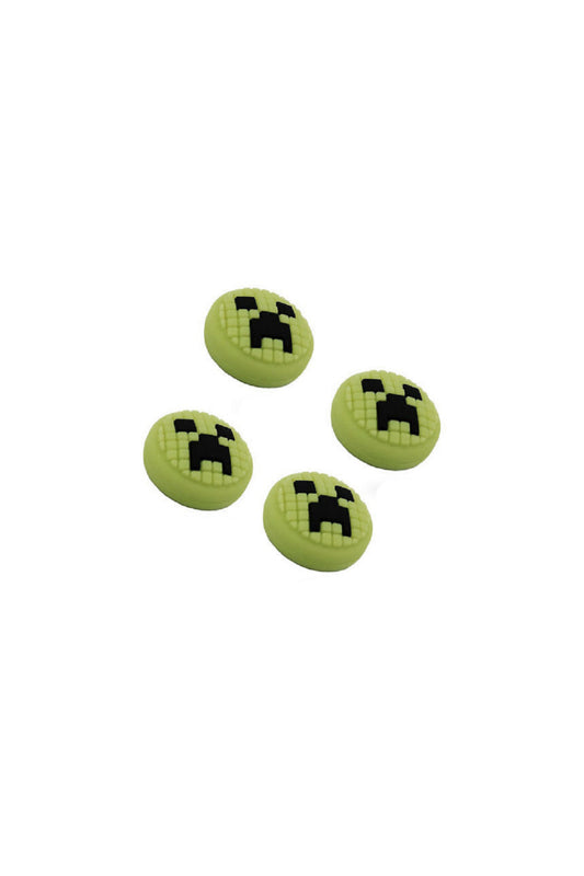 Minecraft  PS5/PS4/PS3/Xbox One/One X/One S/Series X/Series S 3D Analog silikon Koruyucu -2 Adet