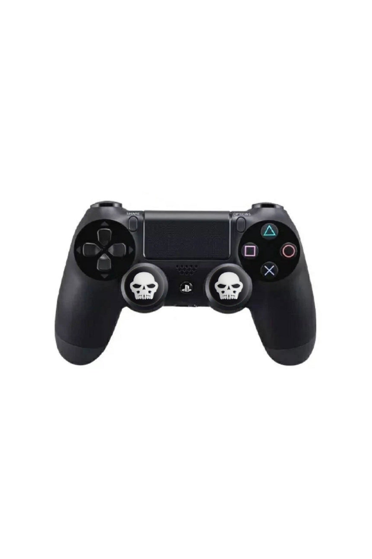 Skull Ps5/ps4/ps3/xbox One/one X/one S/series X/series S 3d Analog Silikon Koruyucu -2 Adet Skull-4