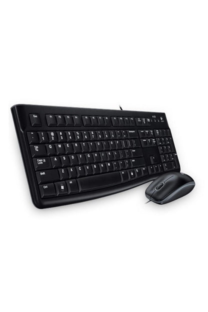 Logitech Mk120 Kablolu Q Klavye-mouse Set Siyah