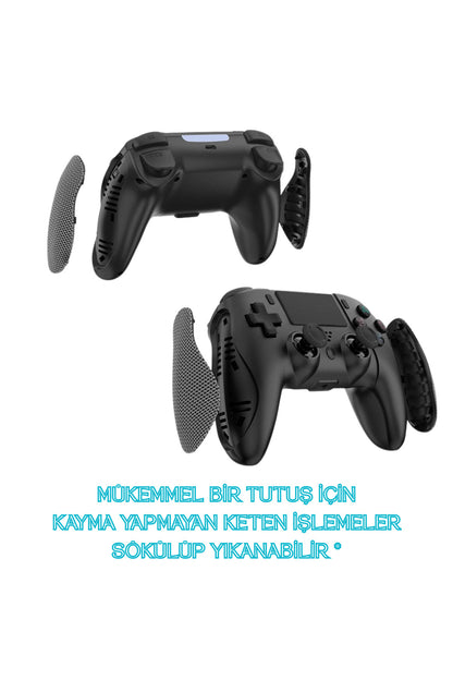 Ps4 Pc Uyumlu Oyun Kolu Tp4-0421 - Titreşimli Tam Fonksiyon Gamepad (Videolu Ürün)