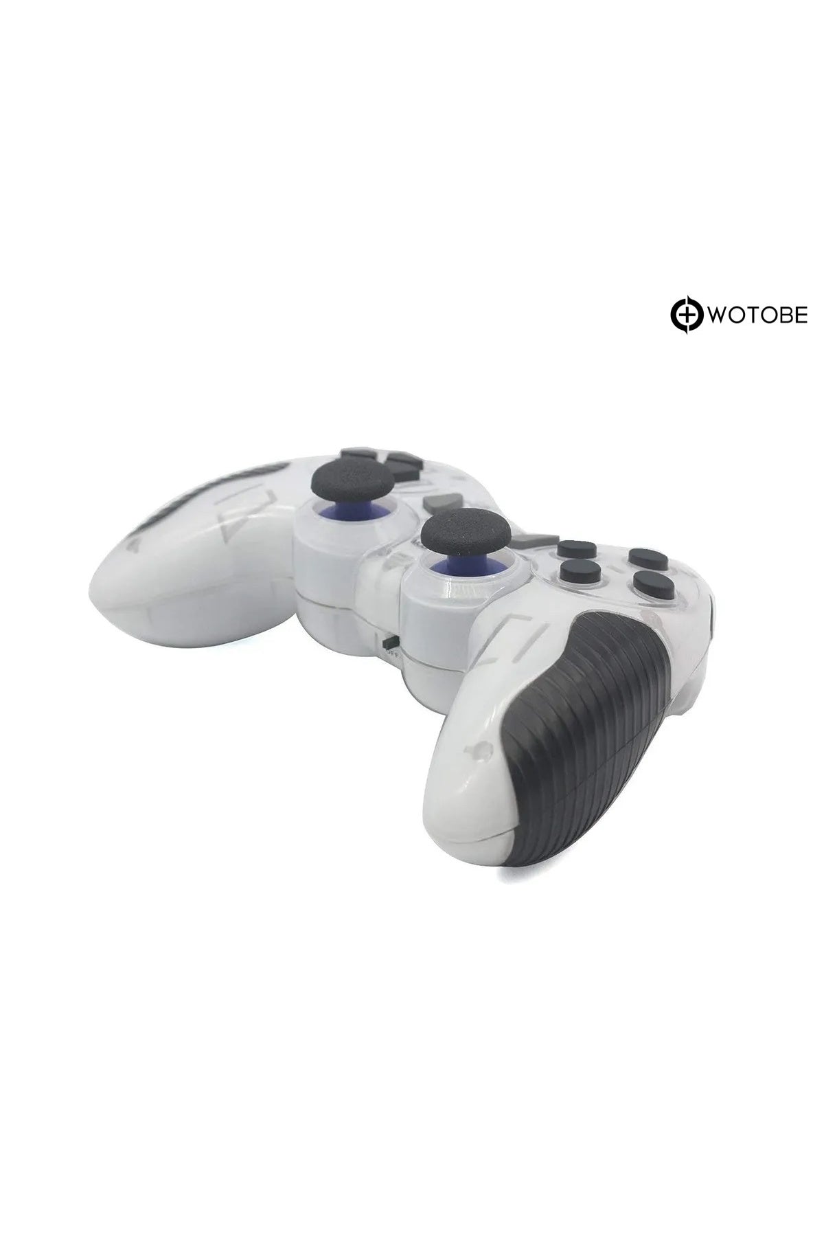 2.4g Ps1 Ps2 Ps3 Pc Android Tv Tv Box Android Telefon Uyumlu Titreşimli Kablosuz Joystick Beyaz
