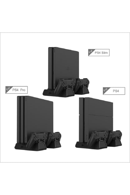 Tp4-882c Multi Fonksiyonel Tüm Ps4 Modeller İle Uyumlu Soğutma Ve Şarj İstasyonu