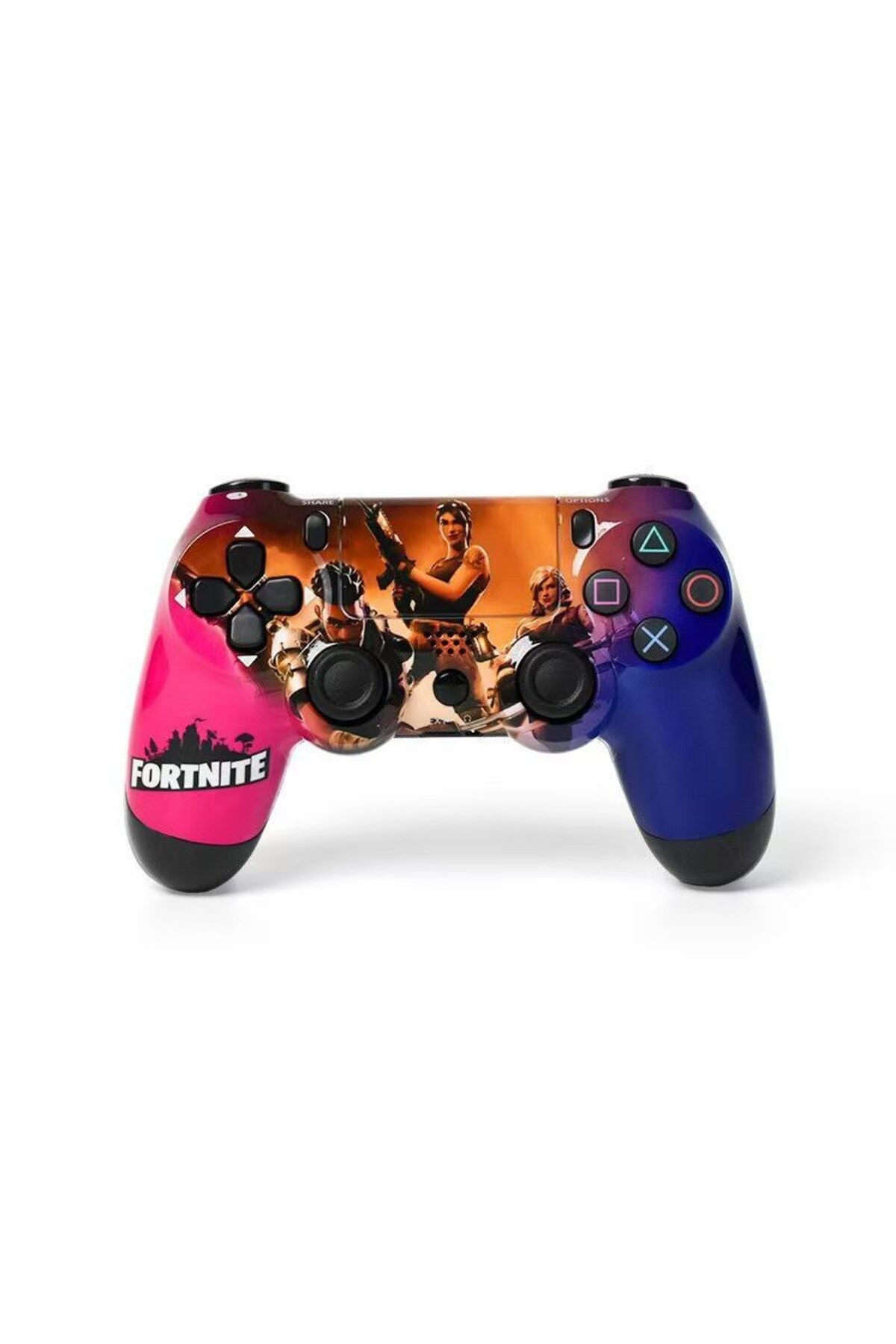 Ps4-pc-android Box-android-Apple Uyumlu iOS Telefon Tablet Desenli Titreşimli Bluetooth Oyun Kolu Model-6