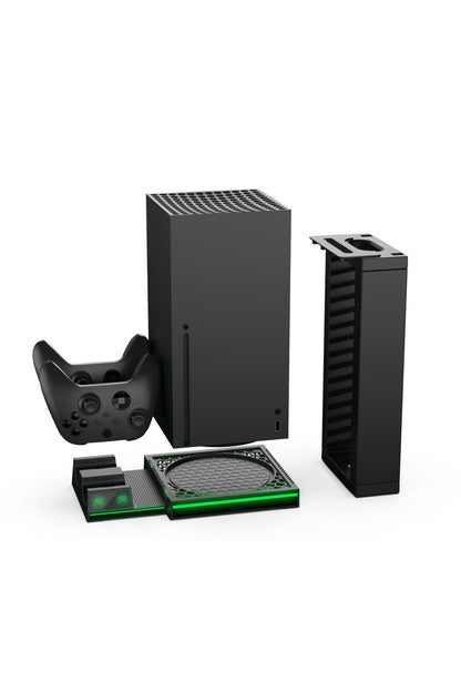 Dobe Tyx-0667 Xbox Series X Oyun Hazneli Led Şarj Stand Soğutucu