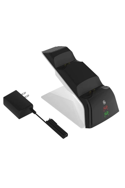 PS5 Dualsense /PS5 Slim/PS5 PRO Gamepad Hızlı Şarj İstasyonu Çift Kol Şarj Ünitesi AC Adaptörlü
