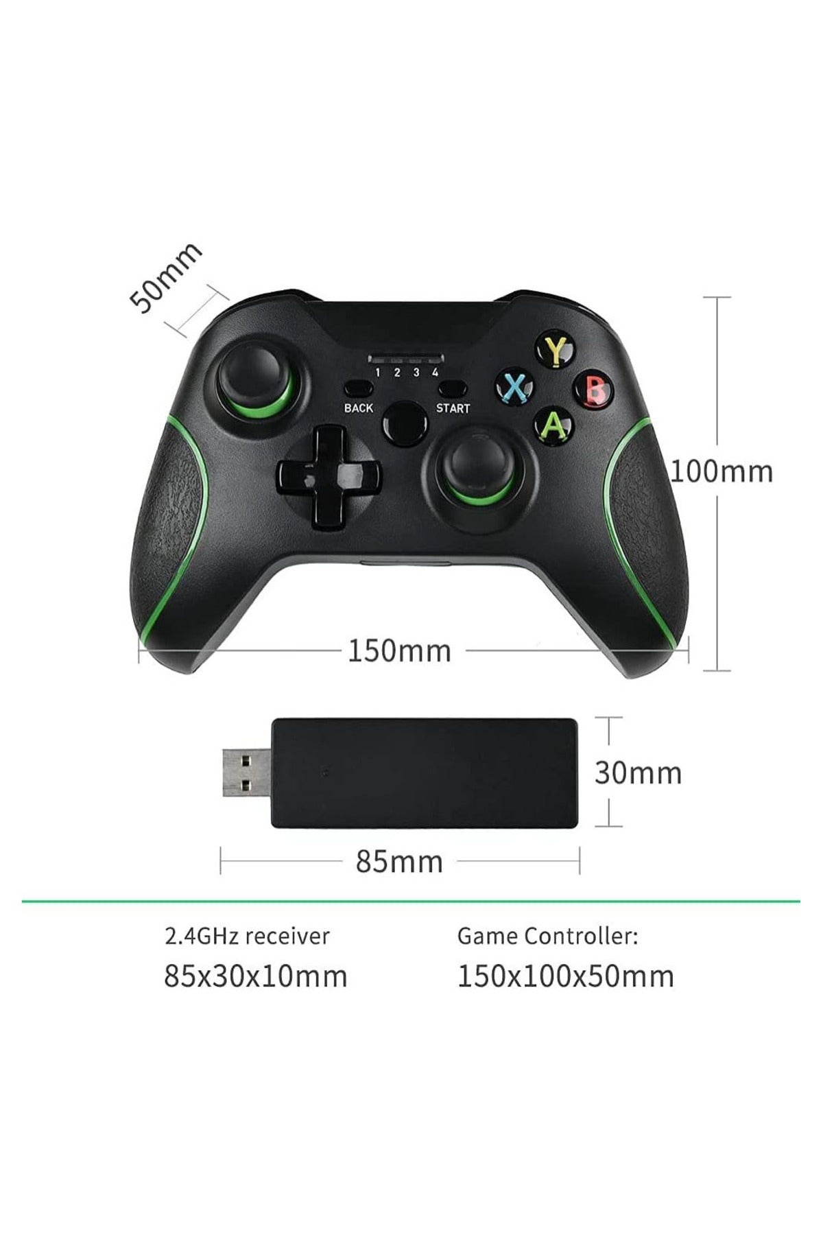 Ps3/ps4 Ve Pc Uyumlu Kablosuz Şarjlı 2.4ghz Wireless Oyun Kolu