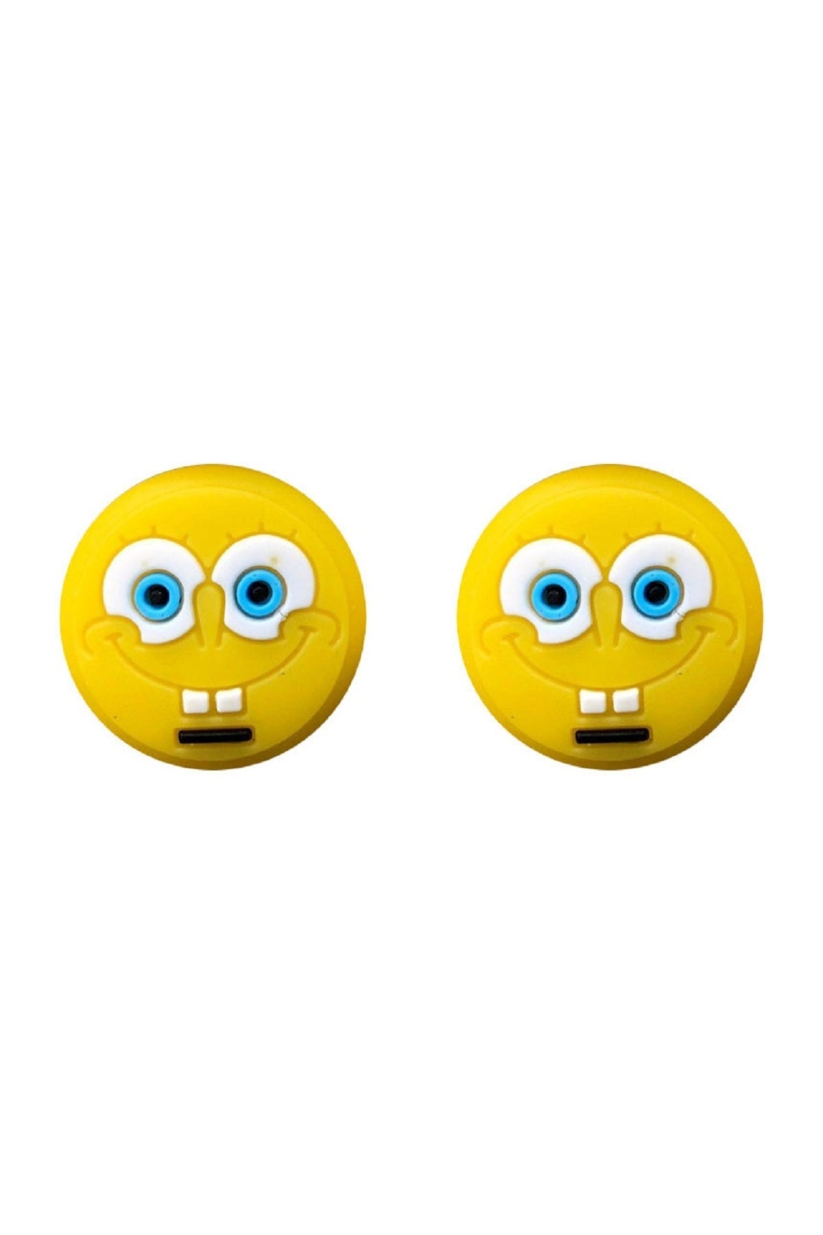 Sünger Bob Ps5/ps4/ps3/xbox One/one X/one S/series X/series S 3d Analog Silikon Koruyucu -4 Adet Sünger Bob-4
