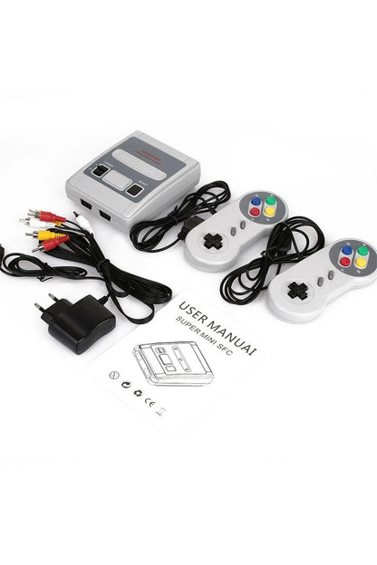 Klasik Retro Süper Mini 8-bit Nes 620 Video Oyun Konsolu Siyah