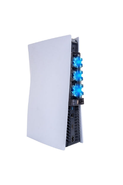 Tp5-1523 Ps5 İçin Led Işıklı Hız Ayarlı Soğutma Fanı Siyah