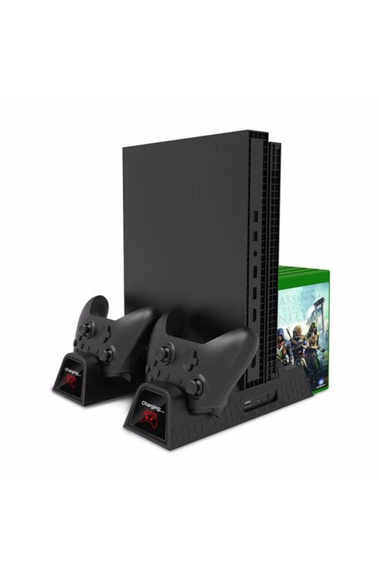 Microsoft Xbox One (s) (x) Fonksiyonel Stand + 2 Ad Batarya