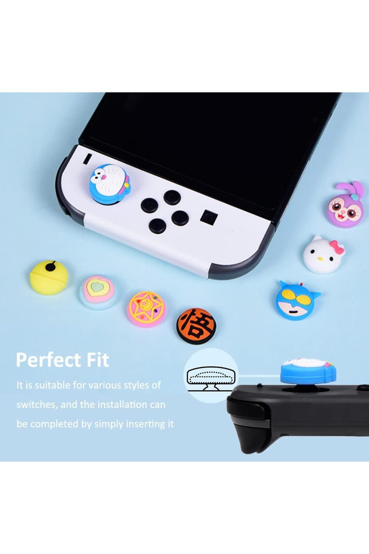 Ps4-pc-android Box-android-Apple Uyumlu iOS Telefon Tablet Desenli Titreşimli Bluetooth Oyun Kolu Model-5