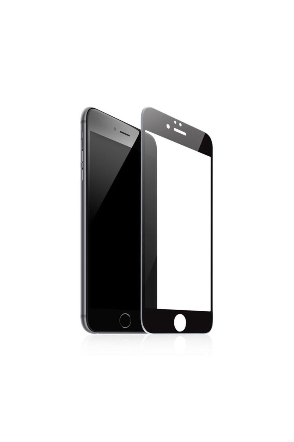 Gener Apple Uyumlu iPhone 6-6s 3d Temperli Full Cam Ekran Koruyucu-siyah
