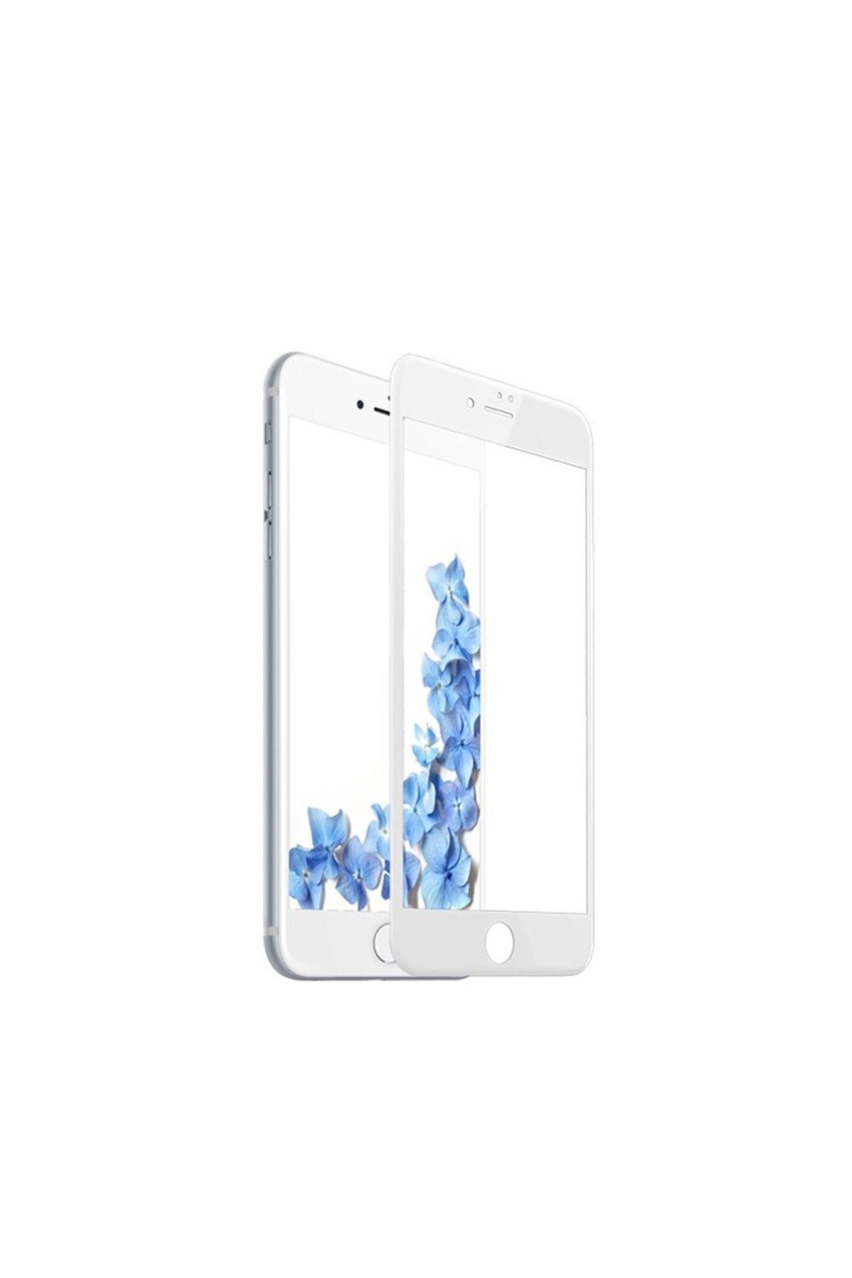 Gener Apple Uyumlu iPhone 6-6s 3d Temperli Full Cam Ekran Koruyucu-beyaz