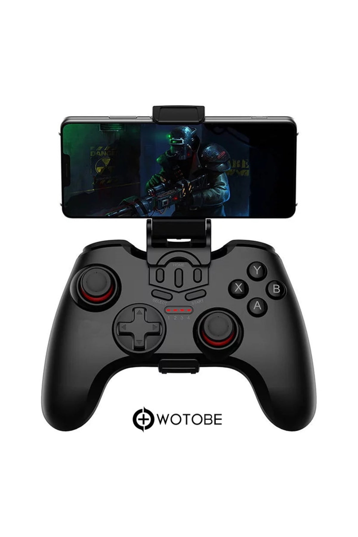 Şarjlı Wireless Bluetooth Android Apple Uyumlu iOS Pc Ps3 Ps4 Smart Tv Telefon Tutucu Gamepad Set