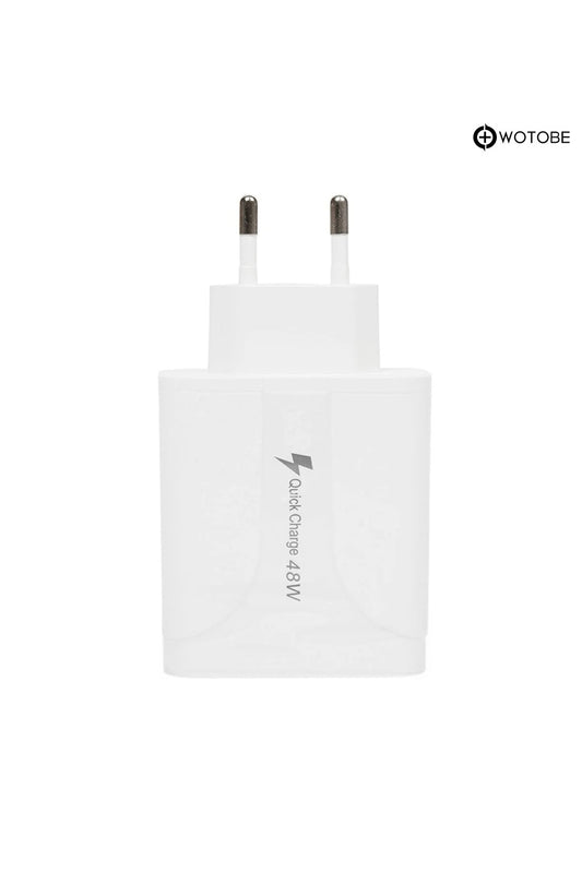 Apple Uyumlu 4 Usb 1 Type c iPhone iPad Samsung Huawei Oppo Xiaomi 48w Hızlı Şarj Başlığı