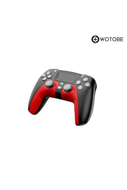 Kablosuz Wireless Ps4 Android Apple Uyumlu iOS Switch Pc Six-axis Oyun Kolu Joystick Siyah-kırmızı