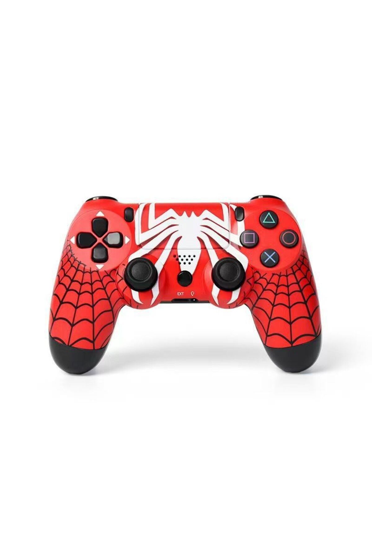 Ps4-pc-android Box-android-Apple Uyumlu iOS Telefon Tablet Desenli Titreşimli Bluetooth Oyun Kolu Model-9