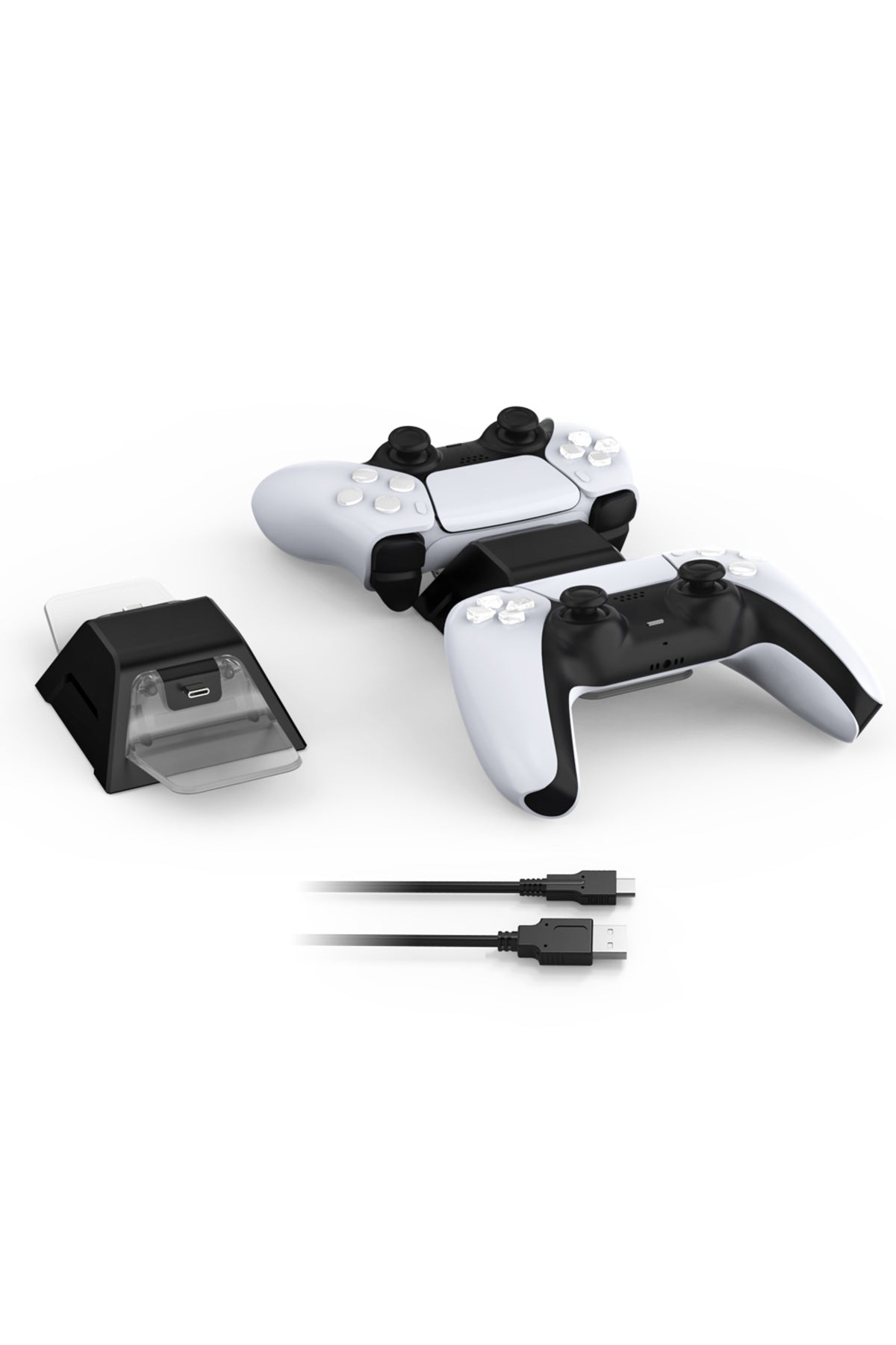 Tp5-528 Led Gösterge Çiftli Ps5 Joystick Kol Şarj Stand