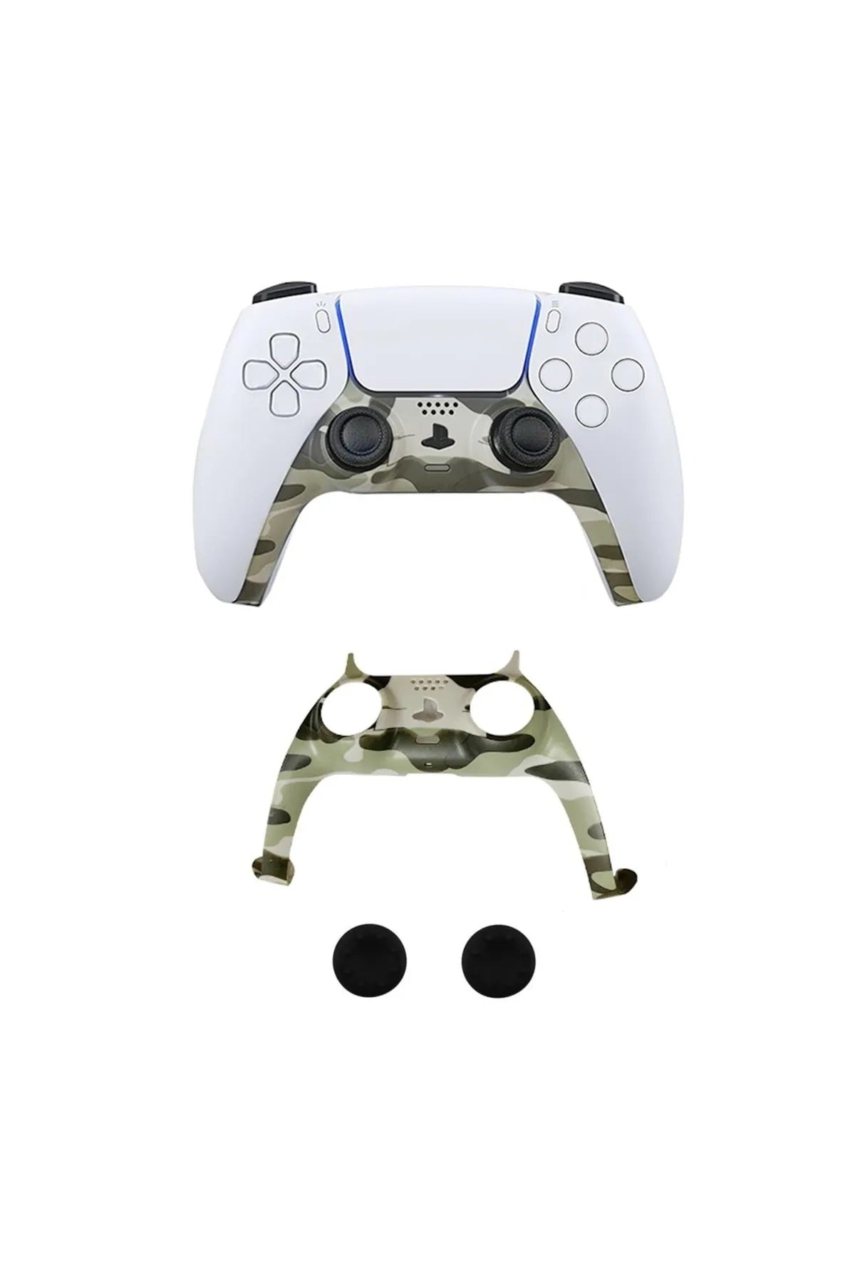 Ps5 Dualsense Kontroller Dekoratif Kaplama-analog Koruyucu Hediyeli
