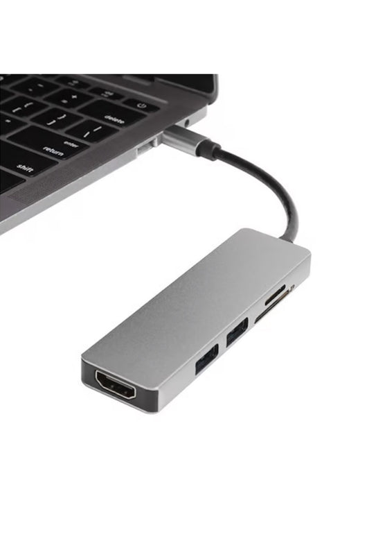 5in1 USB Type-C HDMI Girişli USB Çoklayıcı - C51U