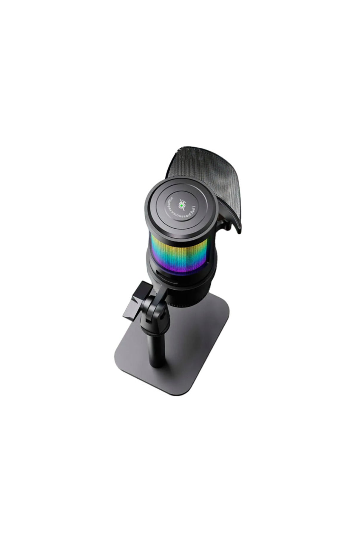 Mc-pw13 Rgb Led Condenser Usb Asmr Stüdyo Mikrofonu Siyah