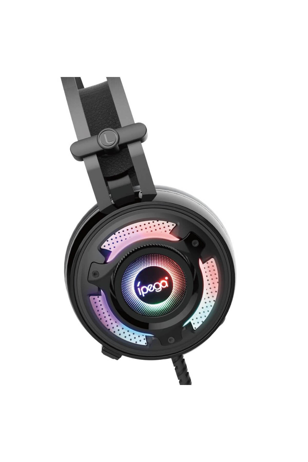 Pg-r008 Ps4-ps5-nintendo Switch-xbox Uyumlu Pc Led Oyuncu Kulaklığı Siyah