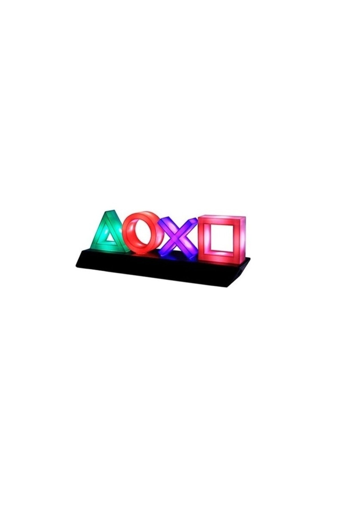 Playstation Icon Light Sese Duyarlı Gamer Oyuncu Lamba Dekor
