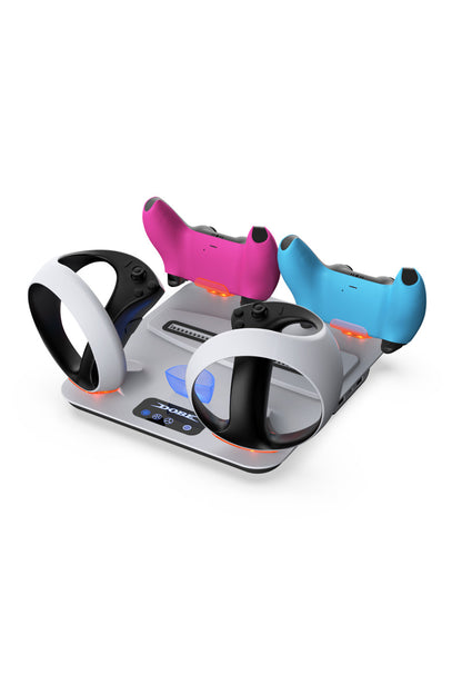 Tp5-3550 Ps5 Disk Dijital/ps5 Slim Disk Ve Ps Vr2 Uyumlu Multifonksiyonel Şarj Standı