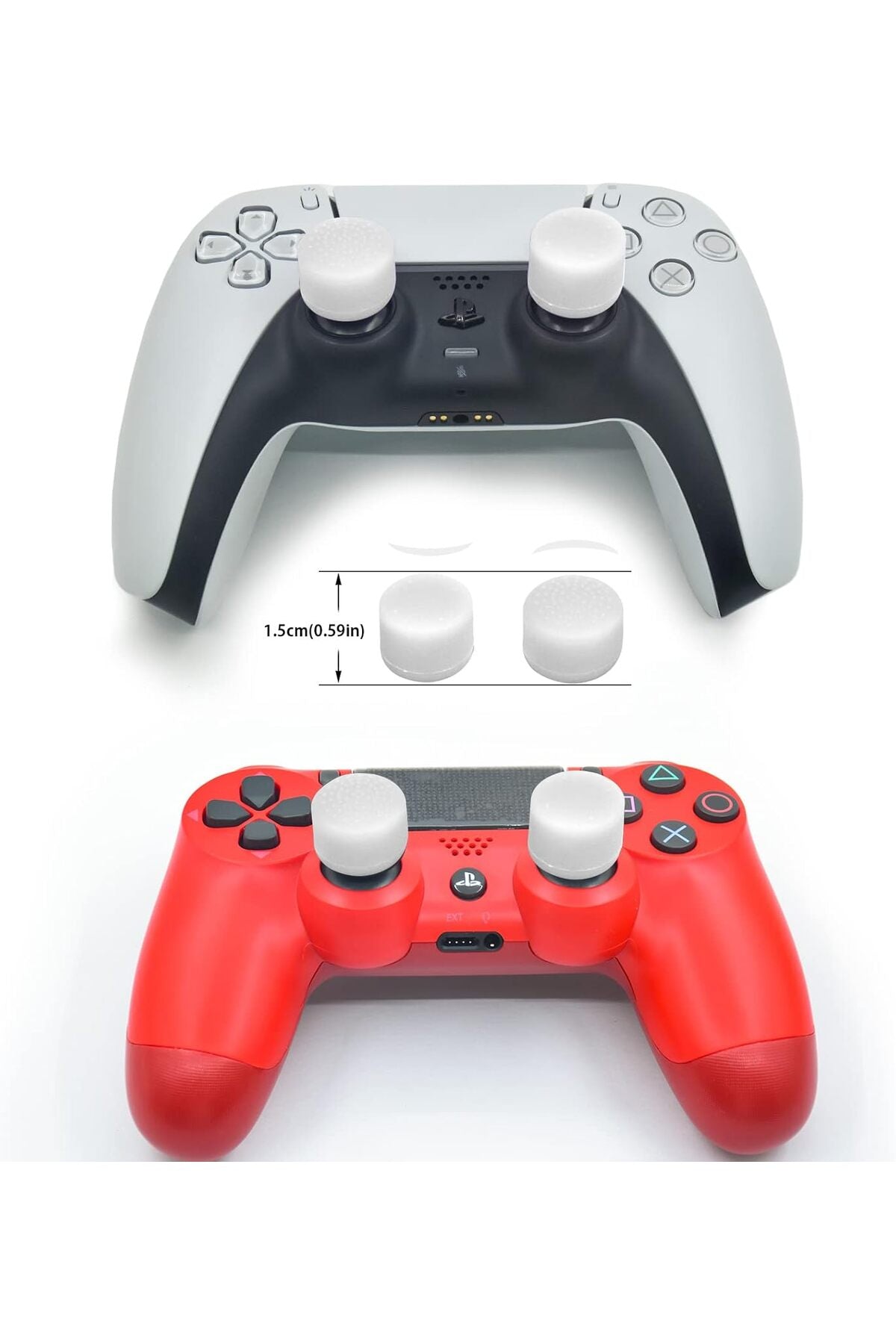 Ps4-Ps5 Uyumlu 8in1 Analog Koruyucu ve Yükseltici Pad