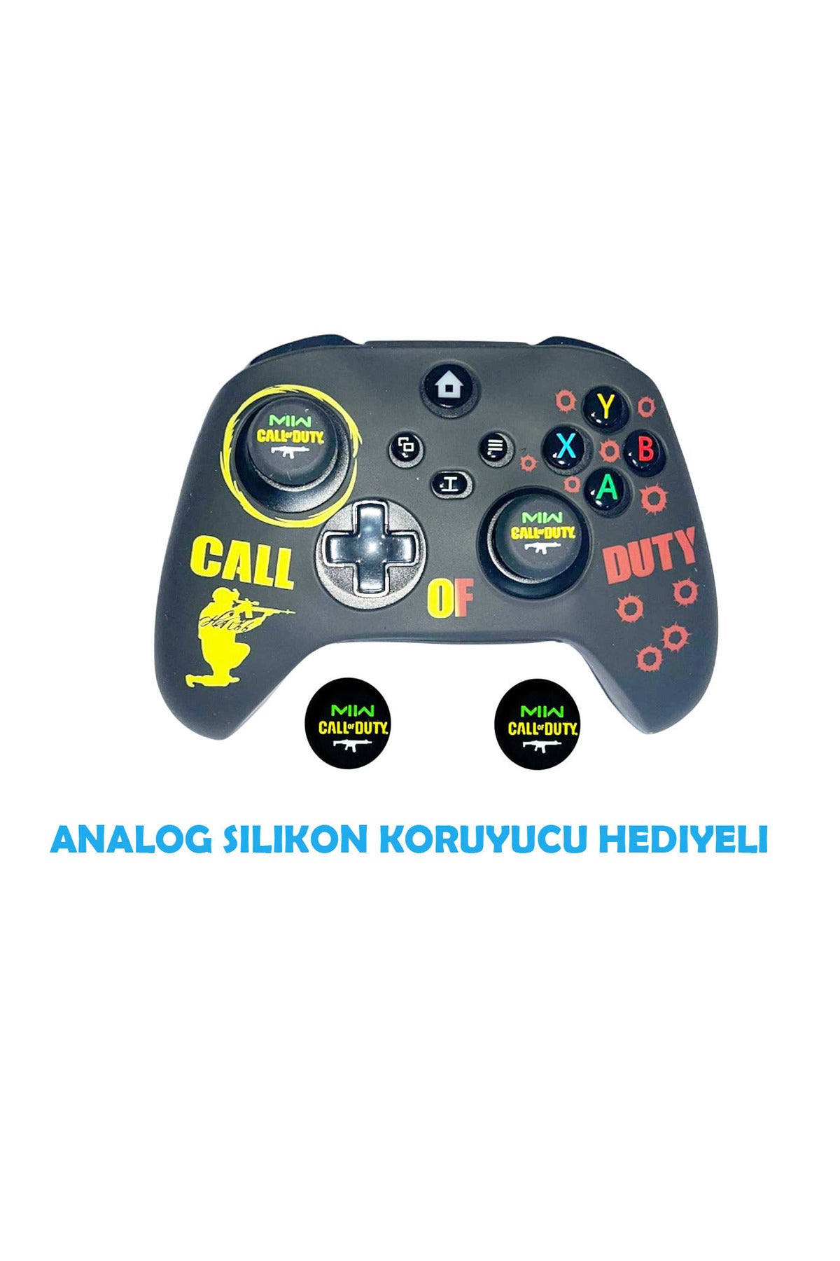 Xbox Series S/series X Call Of Duty Koruyucu Silikon Kılıf + Analog Silikon Koruyucu