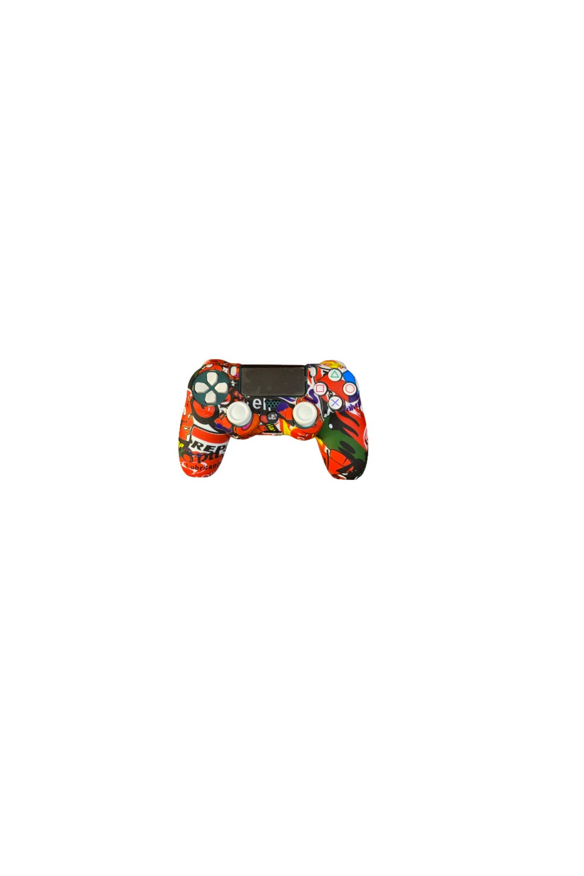 Playstation 4 Ps4 Dualshock Joystick Uyumlu Desenli Tasarım Silikon Kılıf Elf