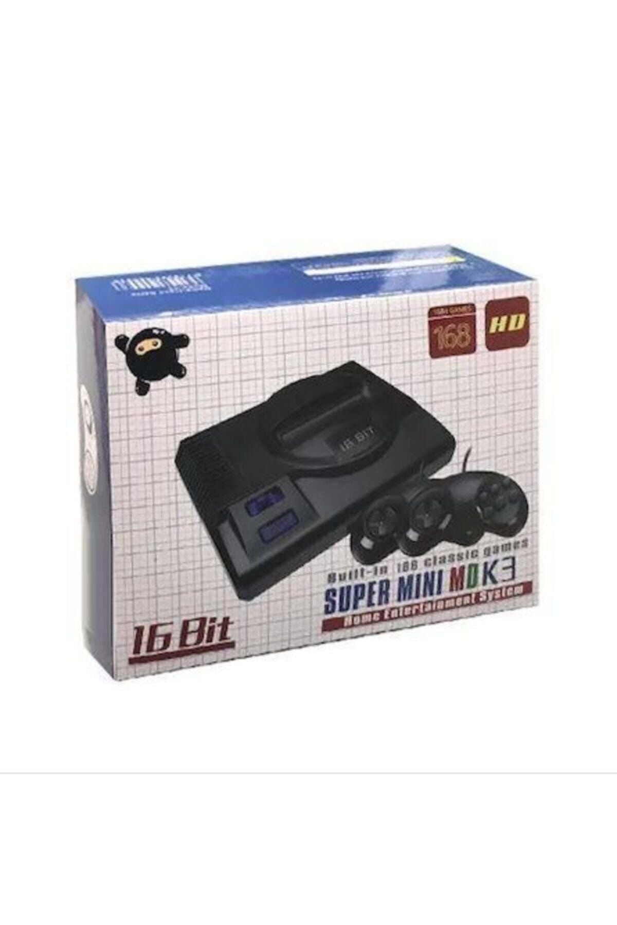 Kasseria Süper Mini Mdk3 16 Bit 168 Oyunlu Hdmı Atari